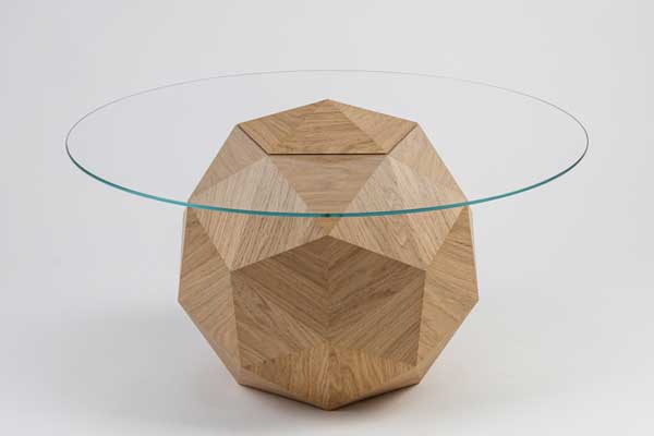 Orb Table in European Oak